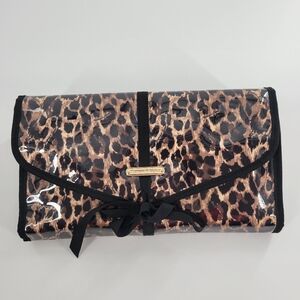 Victoria Secret Travel Jewelry Make up Roll Pouch Bag New